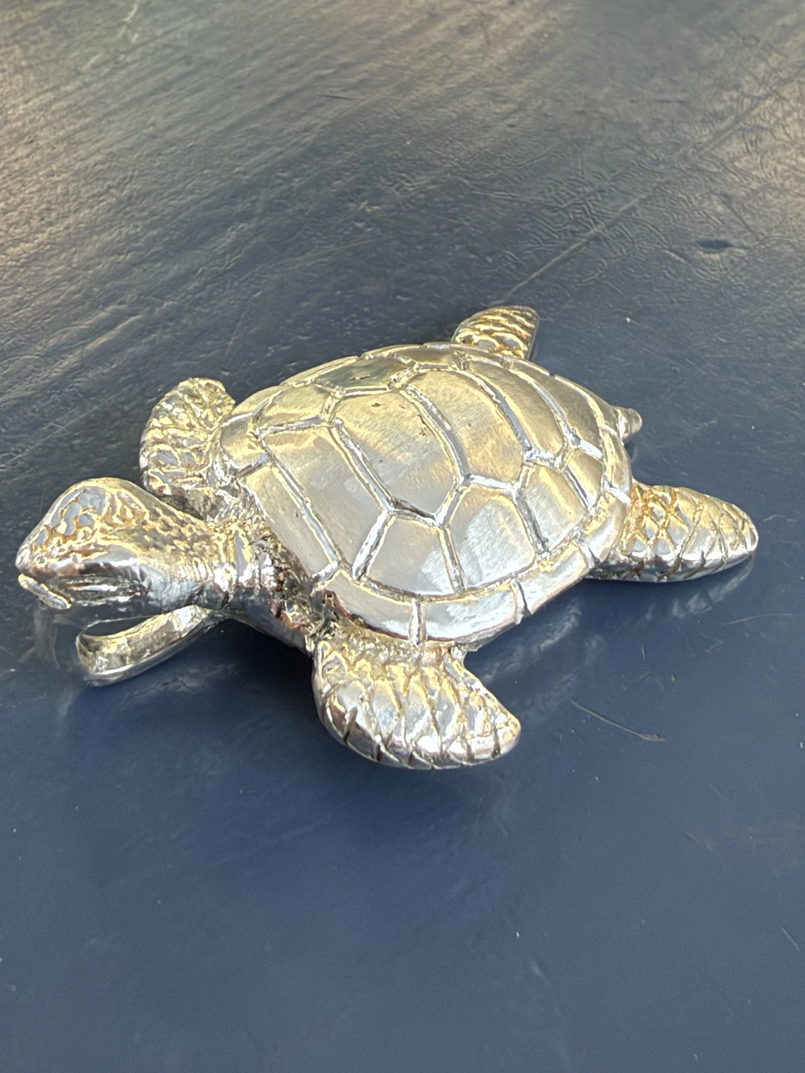Originele foto van de turtle hanger